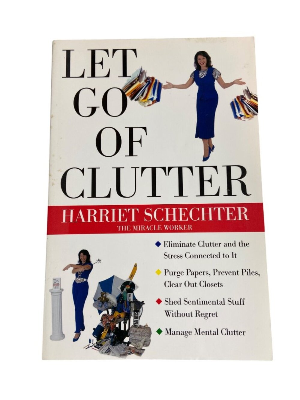 Let Go Of Clutter Harriet Schechter Paperback 2001 Self-Improvement Guide 2001